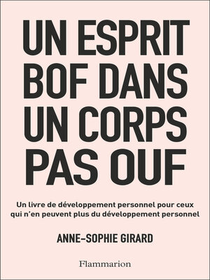 cover image of Un esprit bof dans un corps pas ouf